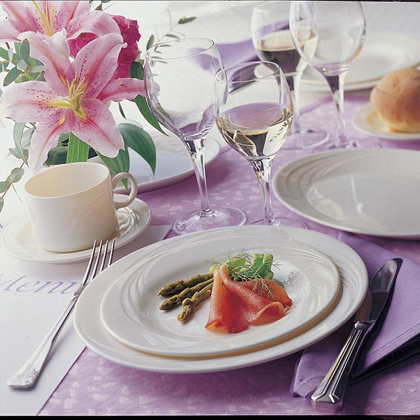 Блюдце «Кипр»;стекло;D=11,5см;слон.кость