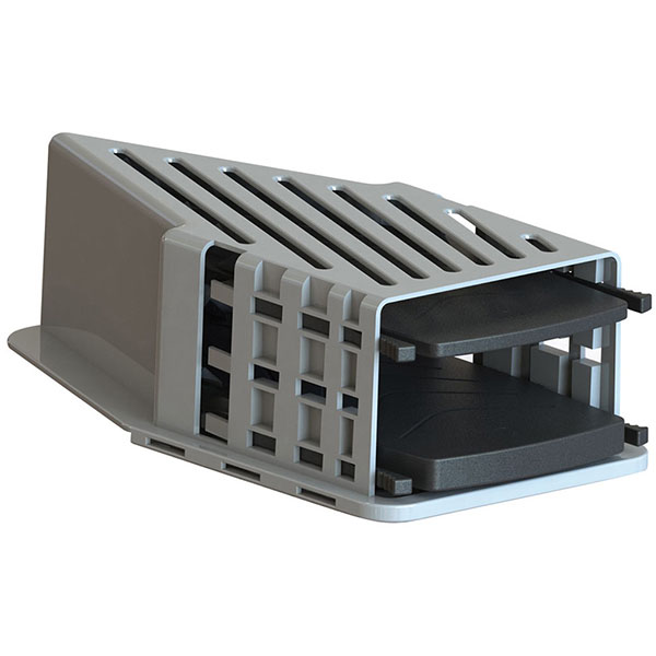 Мандолина (4, 10 мм);сталь нерж.;,L=44,B=18,5см