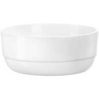 Салатник «Кейрвейр»;стекло;400мл;D=121,H=51мм;белый