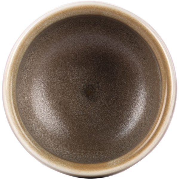 Соусник «Агава»;фарфор;70мл;D=7,H=4см;матовый,зелен.