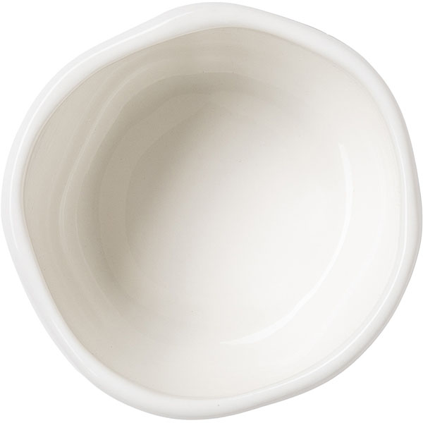 Соусник «Эггшелл»;фарфор;120мл;D=65,H=55мм;белый