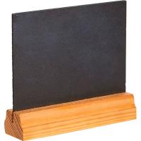 Табличка-ценник деревян.основание;,H=75,L=105,B=75мм