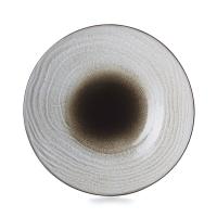 Тарелка глубокая «Свелл»;керамика;D=24см;коричнев.