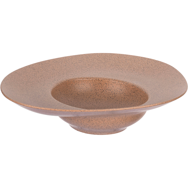 Тарелка для пасты «Гэлэкси»;фарфор;350мл;D=290,H=65мм;бежев.