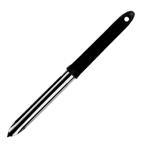 Нож для декорирования;сталь,пластик;,L=230,B=18мм;черный,металлич.