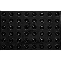 Форма кондитерская «Полусфера»[48шт];силикон,стеклопласт.;D=42,H=21мм