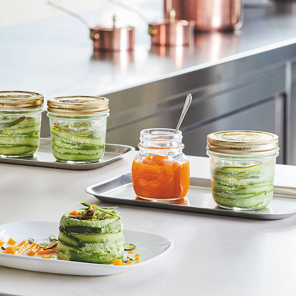 Банка для подачи «Кватро Стаджони» круглая без крышки;стекло;320мл;D=89,H=108мм;прозр.