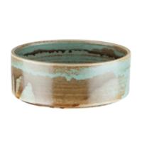 Салатник «Корал»;фарфор;450мл;D=13см;бирюз.