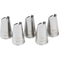 Насадка кондитерская[5шт];сталь нерж.;D=15,L=20мм