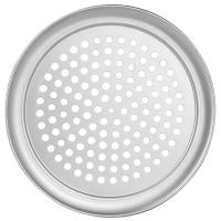 Поднос для пиццы «Проотель» перфорированный;алюмин.;D=41,H=1см;серебрист.