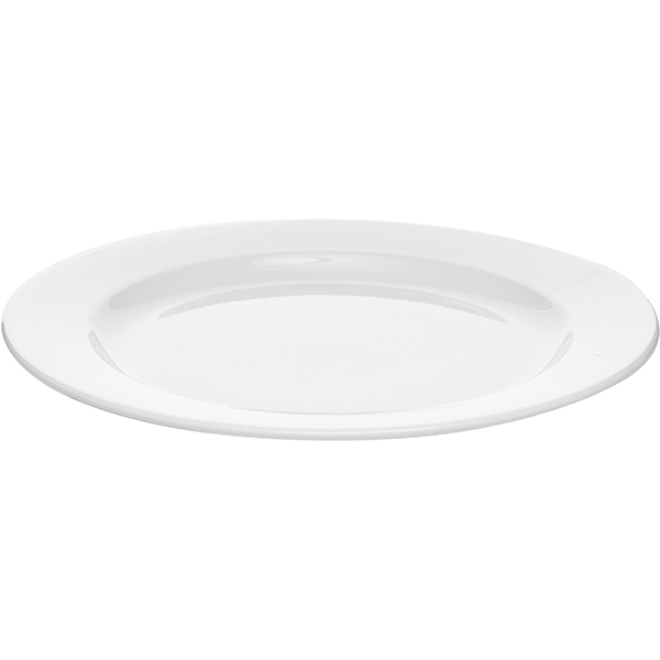 Тарелка «Монако Вайт»;фарфор;D=270,H=18мм;белый