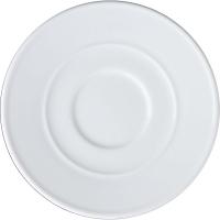 Блюдце «Экселенси»;фарфор;белый