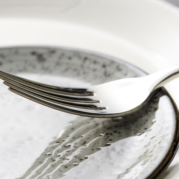 Тарелка пирожковая «Урбан»;фарфор;D=15,H=2см;серый