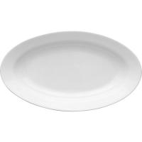 Селедочница «Кашуб-хел»;фарфор;,H=4,L=24,B=14см;белый