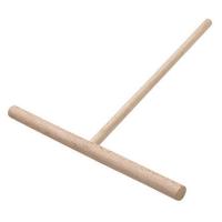 Шпатель круглый для приг.блинов;бук;,L=20,B=18см;бежев.