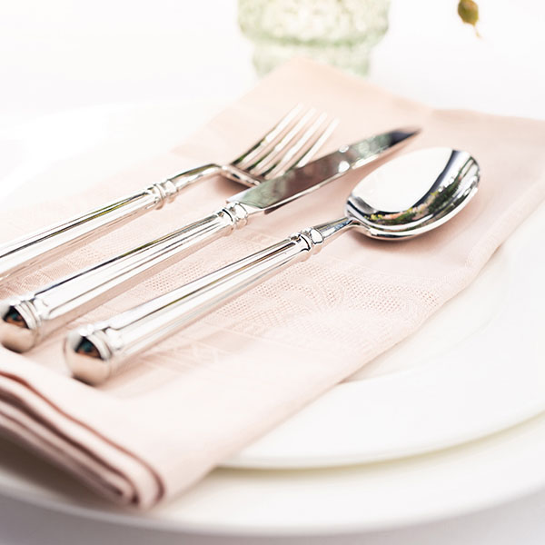 Вилка столовая «Роял»;хромоник. сталь;,L=20,8см;металлич.