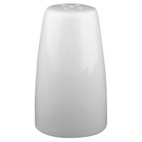 Солонка «Белая» Принц;фарфор;70мл;D=50,H=82мм;белый