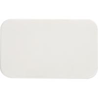 Доска прямоуг.;пластик;,H=8,L=250,B=150мм;белый