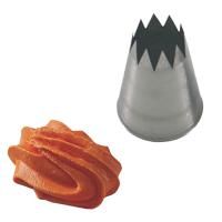 Насадка кондитерская «Открытая звезда»;сталь нерж.;D=35/14,H=55мм