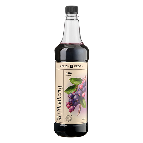 Сироп «Ирга» Pinch&Drop;пластик;1л;D=81,H=301мм