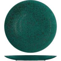 Тарелка «Лайфстиль» мелкая;фарфор;D=30см;бирюз.