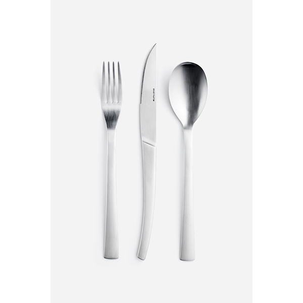 Нож столовый «Орсэй»;сталь нерж.;,L=23,7см;серебрист.