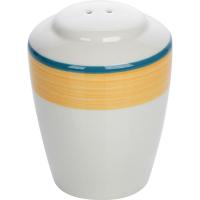 Перечница «Рио Йллоу»;фарфор;D=4,H=7см;белый,желт.