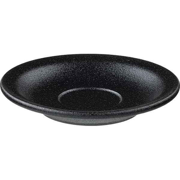 Блюдце «Кунстверк Блэк»;фарфор;D=160/56мм;черный