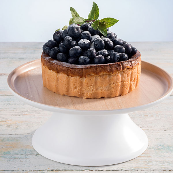 Подставка фуршетная «Фрида» (на 1 емкость);пластик;D=165,H=80мм;белый