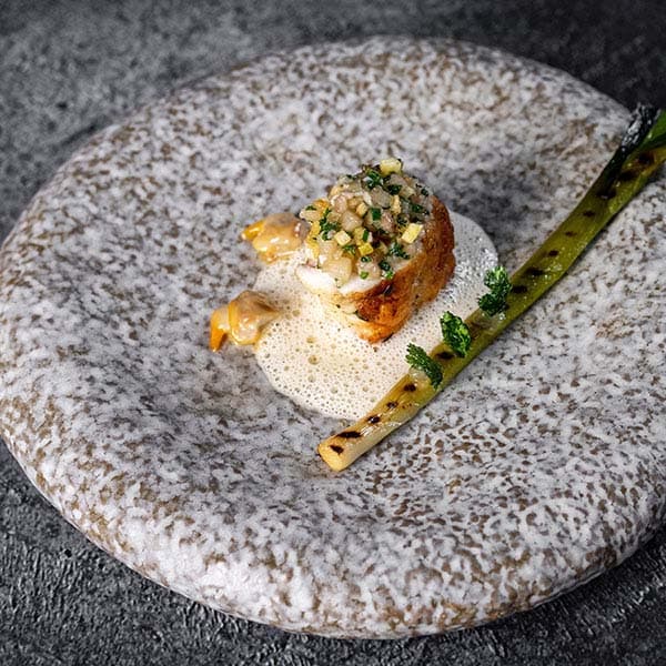 Тарелка «Студио Ро»;керамика;D=254,H=40мм;серый