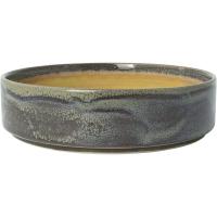 Тарелка «Аврора Революшн Гранит» с бортом;фарфор;1,2л;D=205,H=55мм;бежев.,коричнев.