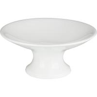 Ваза для фруктов «Белая» Принц;фарфор;D=21,H=10,3см;белый