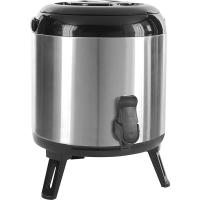 Термос с краном;сталь нерж.,алюмин.;8л;D=23,5,H=29см;металлич.