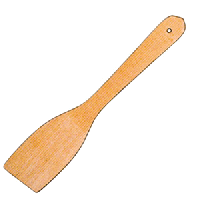 Лопатка;дерево;,L=30см;бежев.