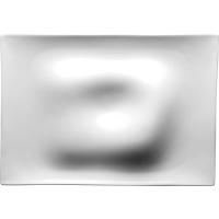 Блюдо сервировочное «Крушиал Дэт»;фарфор;,H=40,L=305,B=210мм;белый