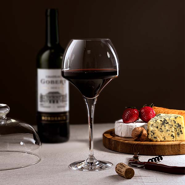 Бокал для вина «Оупен ап»;хр.стекло;0,55л;D=76/157,H=232мм;прозр. Бокал для вина «Оупен ап»;хр.стекло;0,55л;D=76/157,H=232мм;прозр.