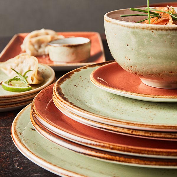 Тарелка «Крафт Терракота» мелкая;фарфор;D=30,H=2см;терракот