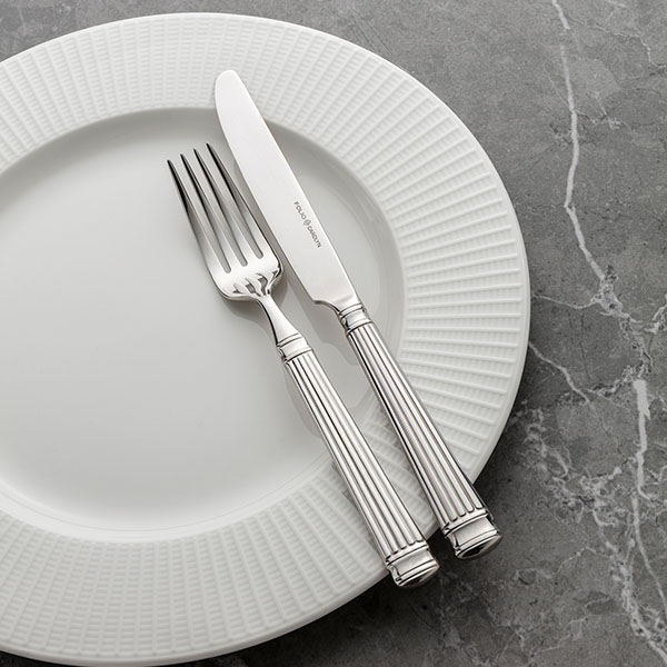 Вилка столовая «Кэролин»;сталь нерж.;,L=20,6см;металлич.