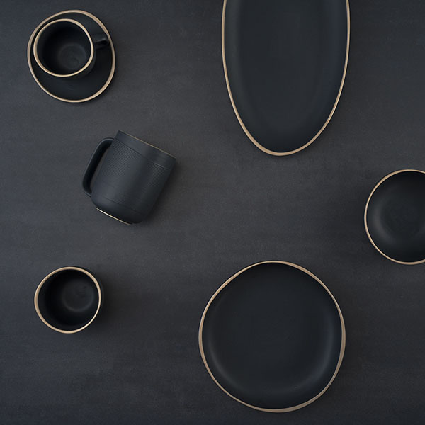 Блюдо «Галлоуэй» овальное;керамика;,H=25,L=295,B=160мм;черный