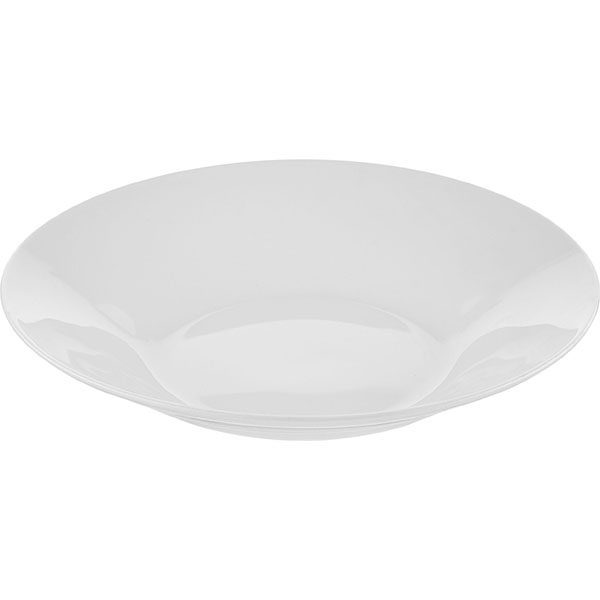 Тарелка глубокая «Коллаж»;фарфор;0,75л;D=22,5см;белый