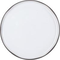 Тарелка «Карактэр» с высоким бортом;керамика;D=280,H=25мм;камен.-серый.