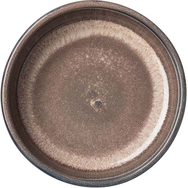 Салатник «Пати»;фарфор;250мл;D=13,H=4см;серый,синий