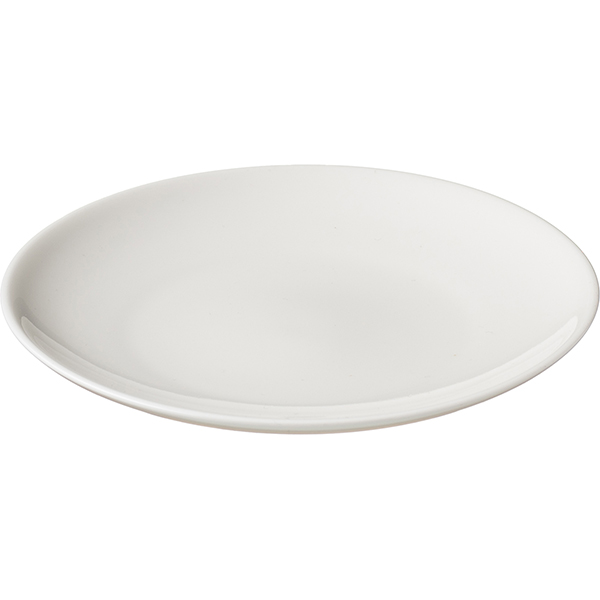 Тарелка «Кунстверк» мелкая без борта;фарфор;D=150,H=16мм;белый