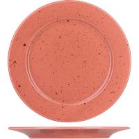 Тарелка «Лайфстиль» мелкая;фарфор;D=280,H=25мм;терракот