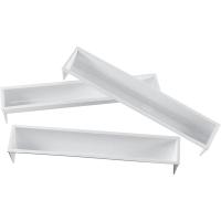 Форма кондитерская;пластик;,H=7см;белый