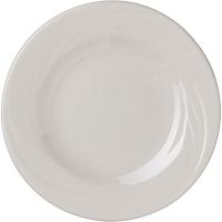 Тарелка «Кипр»;стекло;D=15,5см;слон.кость