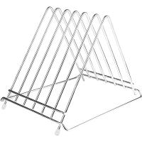 Подставка-сушилка д/досок(6отдел.) «Проотель»;сталь нерж.;,H=27,L=34,B=26см