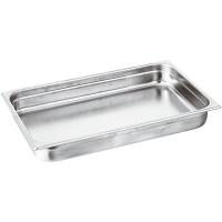 Гастроемкость (1/1);сталь нерж.;,H=20,L=53,B=32,5см;металлич.