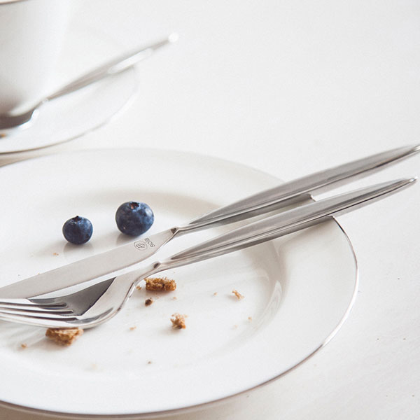 Нож столовый «Монтевидео»;хромоник. сталь;,L=23,7см