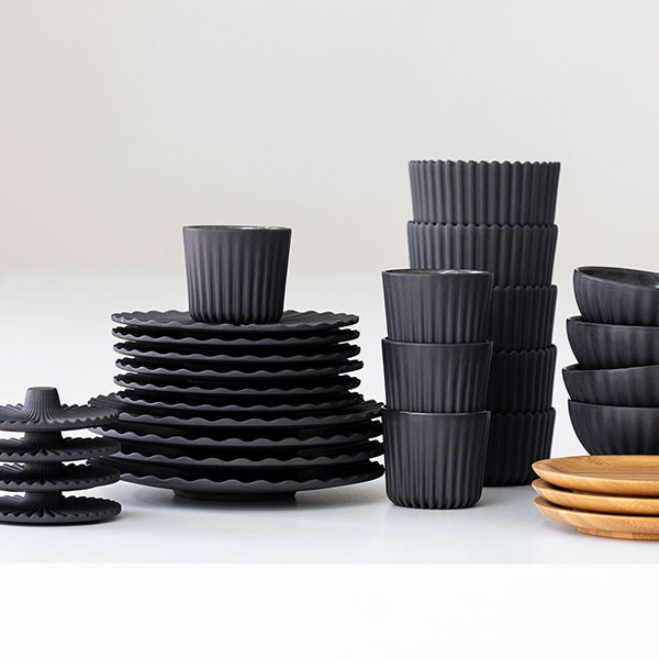 Соусник «Пекое»;керамика;100мл;D=90,H=45мм;черный